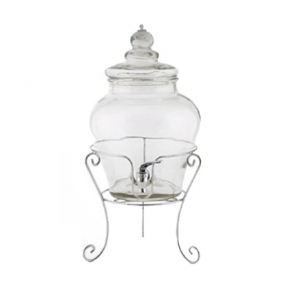 Beverage Dispenser - Glass with stand