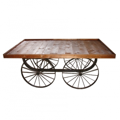 Buffet Table Wagon rustic