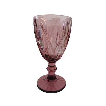 Color Glass Pink white wine