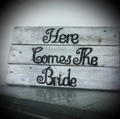 Personalised Rustic Sign