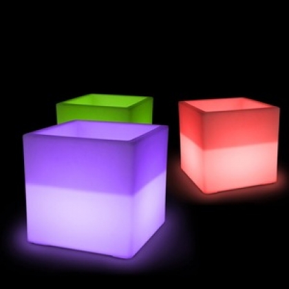 LED Lighed Cubes
