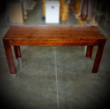 Wooden Cherry coffee Table 45cm x 140cm