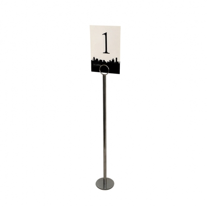 Table Number Stainless steel