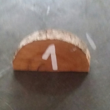 Table Number - Wood slice