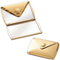Gold Purse Shaped Compact Mirror