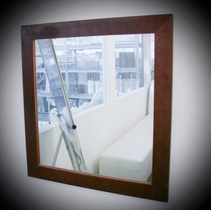 Mirror Frame - Wood dark 66cm x 70cm