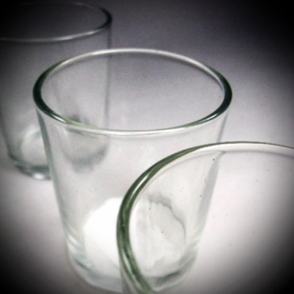 Clear Glass Votive Holders
