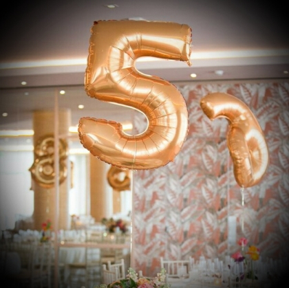 Table Number - Balloon