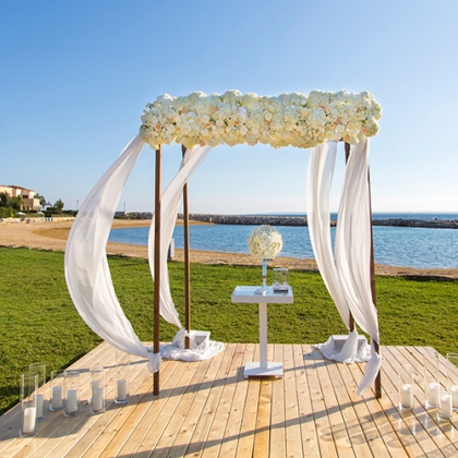 Wedding at Limassol Marina Beach Bar