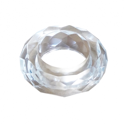 Napkin Ring - Crystal Clear