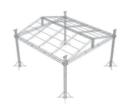 Truss box with roof