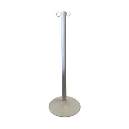 Rope Stand - Steel white