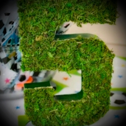 Table Number - Grass