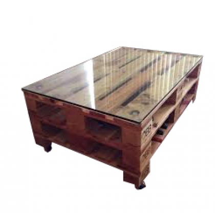 Pallet Coffee Table Brown