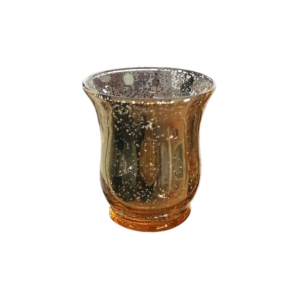 Gold Candle Vase small