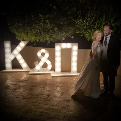 Personalised Lighted Letters