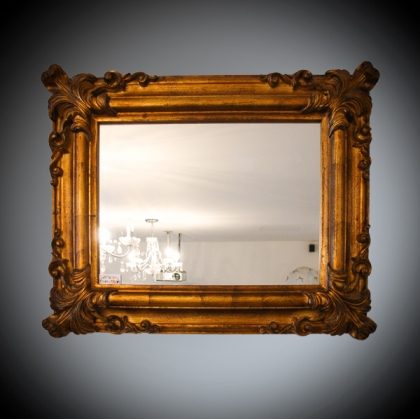 Mirror Frame - Classic Barocco antique gold 58cm x 50cm