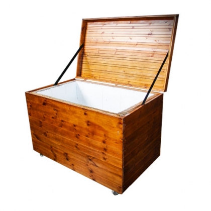 Wooden Ice Chest 100 Liters