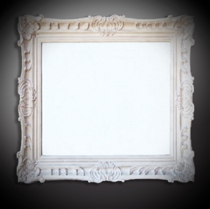 Guest Name board Mirror Frame - Antique beige