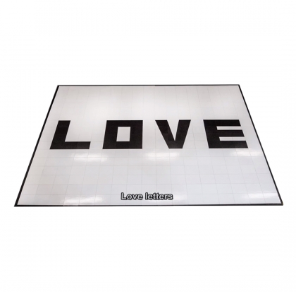 Dance Floor with Love Letters